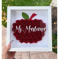 Lehrer Apfel Blumenkasten | Geschenk Für Individuelle Geschenke Dankeschön Weihnachtsgeschenk Lehrer Apfel Blumenkasten | Geschenk Für Individuelle Geschenke Dankeschön Weihnachtsgeschenk von CraftsWithSuz