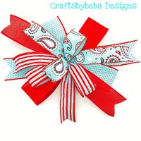 Weihnachtskranz Schleife/Weihnachtsdekoration von CraftsbyBeba