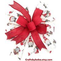Wichtel Weihnachtskranz Bogen/Weihnachtsdekorative Weihnachtswichtel Laterne von CraftsbyBeba