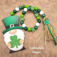 st Patrick Perlengirlande/Bauernhaus Dekor von CraftsbyBeba