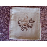 Kaffee Echo Mehl Sack Geschirrtuch von CraftsbyJeanJanisch