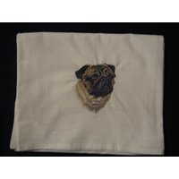 Mops Mehlsack Geschirrtuch von CraftsbyJeanJanisch