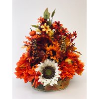 Herbst Blumen Dekor, Tischdekoration, Centerpiece, Geschenk, Großes Dekor von CraftsbyRatha