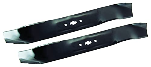Craftsman SBD CMXGZAM110192 Ultra High-Lift Absackklingen-Set für Handwerker, 117,8 cm Aufsitzmäher und Null-Turn-Mäher, S-förmiges Mittelloch, 2 Stück von Craftsman SBD