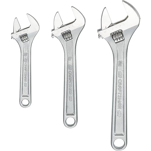 CRAFTSMAN Adjustable Wrench Set, 3-Piece (CMMT12001) von Craftsman