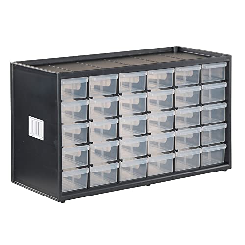 CRAFTSMAN Aufbewahrungssystem mit 30 kleinen Schubladen, modulares Aufbewahrungssystem, einfach stapelbar (CMST40730) von Craftsman