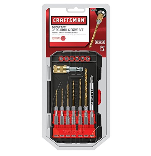 CRAFTSMAN Bit-Set für Bohrer/Schraubendreher, 22-teilig (964074) von Craftsman