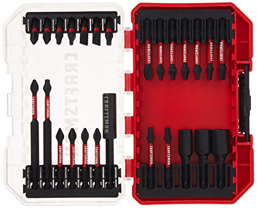 CRAFTSMAN Bohrmaschinen-/Schraubendreher-Set, Schlagfertig, 26-teilig (CMAF1326) von Craftsman