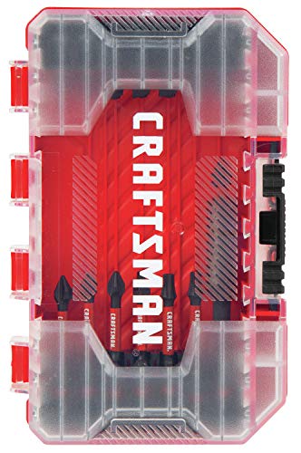 CRAFTSMAN Bohrmaschinen-/Schraubendreher-Set, Schlagfertig, 29-teilig (CMAF1329) von Craftsman