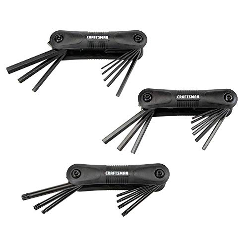 CRAFTSMAN Hex Key Set, 25-Key, 3-Pack, Folding (CMHT26004) von Craftsman