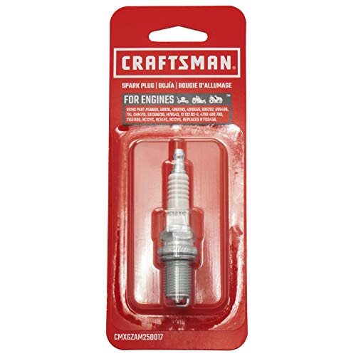 Craftsman CMXGZAM250017 Rasenmäher RC12YC Zündkerze, schwarz von Craftsman
