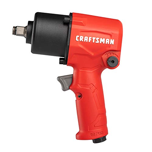 Craftsman CMXPTSG1004NB Druckluft-Schlagschrauber, Rot und Schwarz von Craftsman