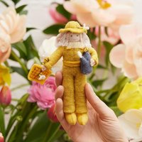 Schatz, Ich Bin Ein Imker, Handgefilzte Bienenstock-Sammlerverzierung, Handgemachter Honigbienenanhänger Schatz, Ich Bin Ein Imker, Handgefilzte Bienenstock-Sammlerverzierung, Handgemachter Honigbienenanhänger von Craftspring