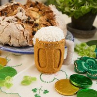 st. Patrick's Day Dekoration, Bierkrug, Handgefilzte Day st. Patrick's Day Dekoration, Bierkrug, Handgefilzte Day von Craftspring