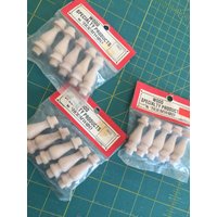 2 Zoll Unfertige Holzkippen | 15 Nos, Nip. Einzigartige Form von CraftyByNatureStore