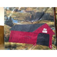 Green River Covered Bridge Guilford Vt. Gefilzte Wolle. Heiße Matte, Topf Halter. 9.5" von CraftyByNatureStore