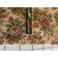 Überbackene Vorhang-Valances | 2, Alte Rosen Gobelin Gewicht 48 cm Lang X 50 Breit, Nach Maß, Vollständig Gefüttert. Sehr Einzigartig von CraftyByNatureStore