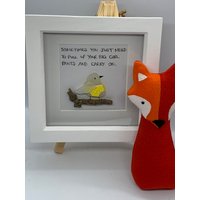 Seeglas Kunst Rahmen Zitat Pull Up Big Mädchen Hosen Vogel Polka Dot Gerahmt, Wohnkultur. Einzigartiges Original Kunstwerk Aus Cornish Seaglass Seeglas Kunst Rahmen Zitat Pull Up Big Mädchen Hosen Vogel Polka Dot Gerahmt, Wohnkultur. Einzigartiges Original Kunstwerk Aus Cornish Seaglass von CraftyCleave