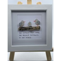 Seeglas Kunstrahmen Zitat Baby Spruch Littlest Feet Familie Bild Cornish Treibholz Handarbeit, Cornwall Geschenk Vögel Taufe Einzigartig Geburt Seeglas Kunstrahmen Zitat Baby Spruch Littlest Feet Familie Bild Cornish Treibholz Handarbeit, Cornwall Geschenk Vögel Taufe Einzigartig Geburt von CraftyCleave