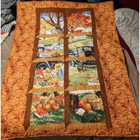 Herbst-Fensterdecke von CraftyHollowQuilts