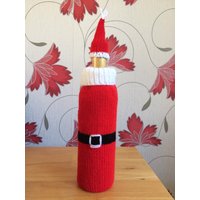 st. Patricks Day Oder Weihnachten Geschenktüte Mit Hut Flaschentasche Geheimes Weihnachtsgeschenk von CraftyKnittedToppers