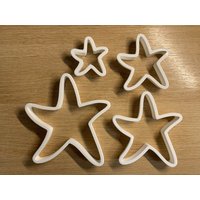 Seestern Förmige Keksschneider - 4 Größen von CraftyThreeD