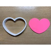 Valentinstag Herz Form #3 Ausstecher - 4 Größen von CraftyThreeD