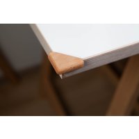 Wooden Corner Protection, 4 Pieces Set, Eco Edge Table Safety Baby Initial Equipment, Made in Germany, Craman von CramanwoodDE