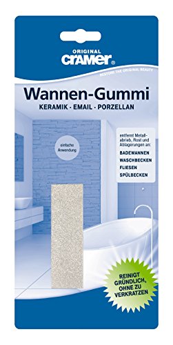 Cramer 83960 0, Reinigungs Gummi-für Sanitär-Keramik und Stahl-Email-Wannen von Cramer