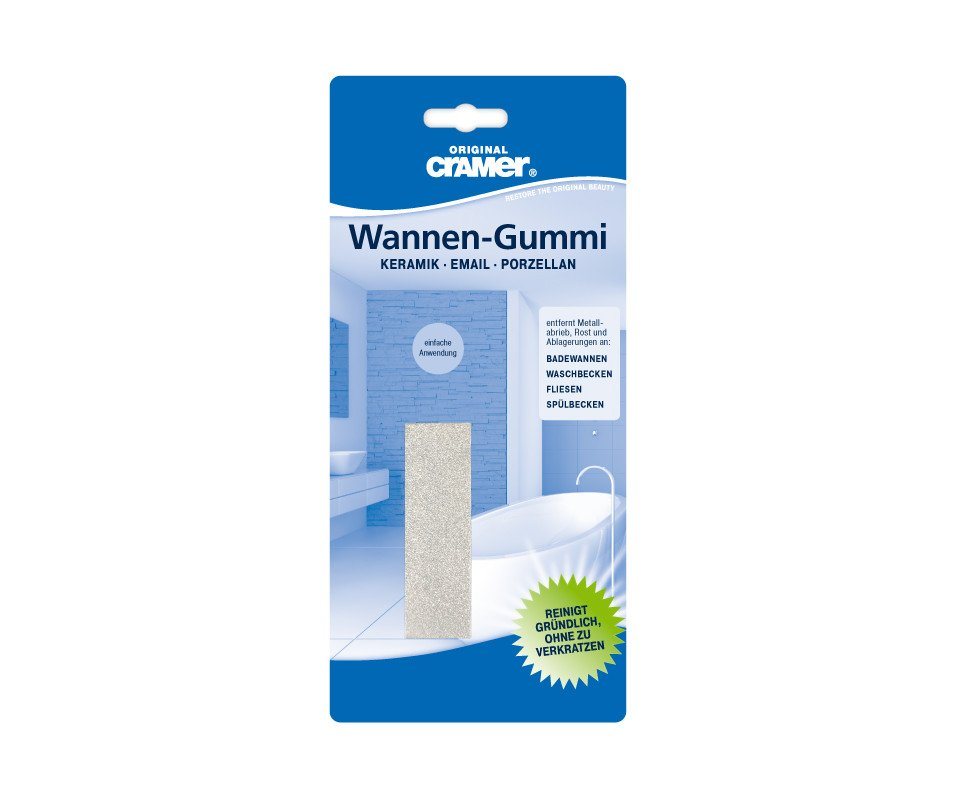 Cramer Badewanne Cramer Wannen-Gummi beseitigt hartnäckige von Cramer