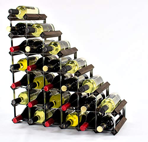 Cranville wine racks Klassische Understairs Eiche dunkel gebeiztem Holz und verzinktem Metall Weinregal fertig montiert Cranville wine racks Klassische Understairs Eiche dunkel gebeiztem Holz und verzinktem Metall Weinregal fertig montiert von Cranville wine racks