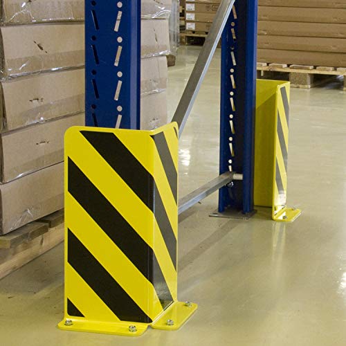 Crash Stop 6260 Stahl Pulverbeschichtet Anfahrschutz L-Profil, TÜV-geprüft, Schwarz/Gelb, 400mm Höhe Crash Stop 6260 Stahl Pulverbeschichtet Anfahrschutz L-Profil, TÜV-geprüft, Schwarz/Gelb, 400mm Höhe von Crash Stop
