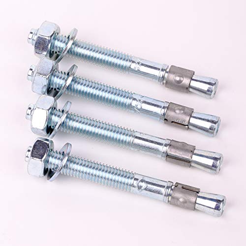 Crash Stop PFIX1 Stahl Verzinkt Montageset für Rambowl Produkte, 4 Bodenanker, 10mm Durchmesser, 95mm Länge Crash Stop PFIX1 Stahl Verzinkt Montageset für Rambowl Produkte, 4 Bodenanker, 10mm Durchmesser, 95mm Länge von Crash Stop