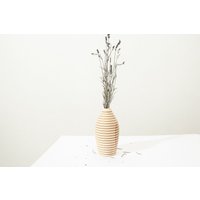 Holz Vase Wohndekor Handgemachte Geburtstagsgeschenk, Geschenk Für Sie, Jahrestag Geschenk, Hochzeitsgeschenk Geschnitzt Unikat von CrassulaWood