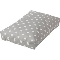 Graues Rechteckiges Hundebett Mit Punkten von CrateCoversbyCRCPets