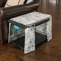 The New Yorker Designer Doppeltür Kistenabdeckung von CrateCoversbyCRCPets