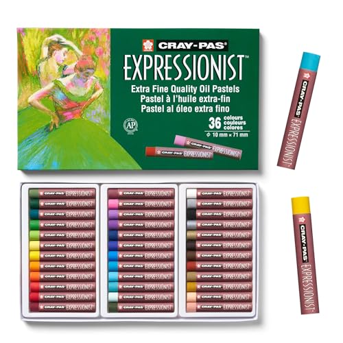 Cray-Pas Expressionist Oil Pastels 36/Pkg-, 36 Pezzi von SAKURA