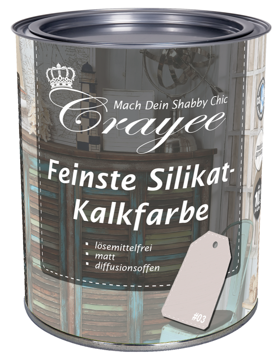 Crayee Silikat-Kalkfarbe Basis03 0,75 l Crayee Silikat-Kalkfarbe Basis03 0,75 l von Crayee