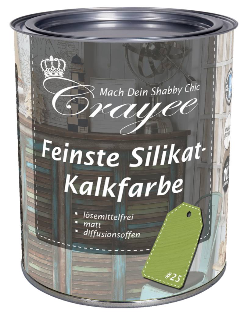 Crayee Silikat-Kalkfarbe Trend 25  2,5 l von Crayee