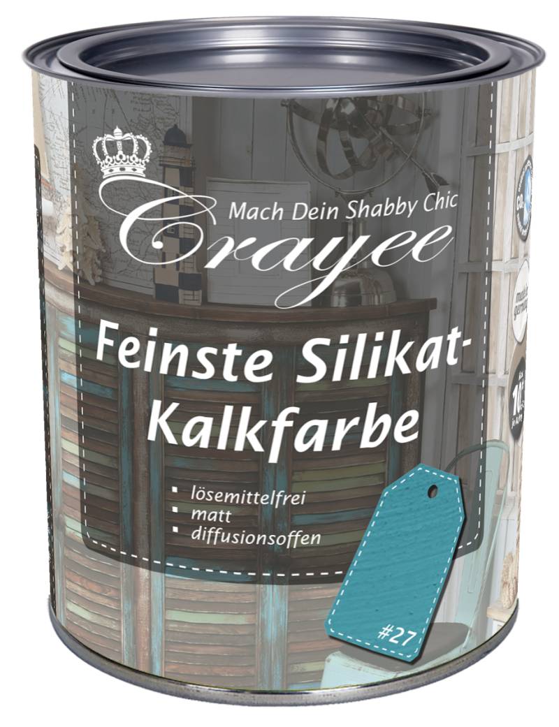 Crayee Silikat-Kalkfarbe Trend27  0,75 l von Crayee