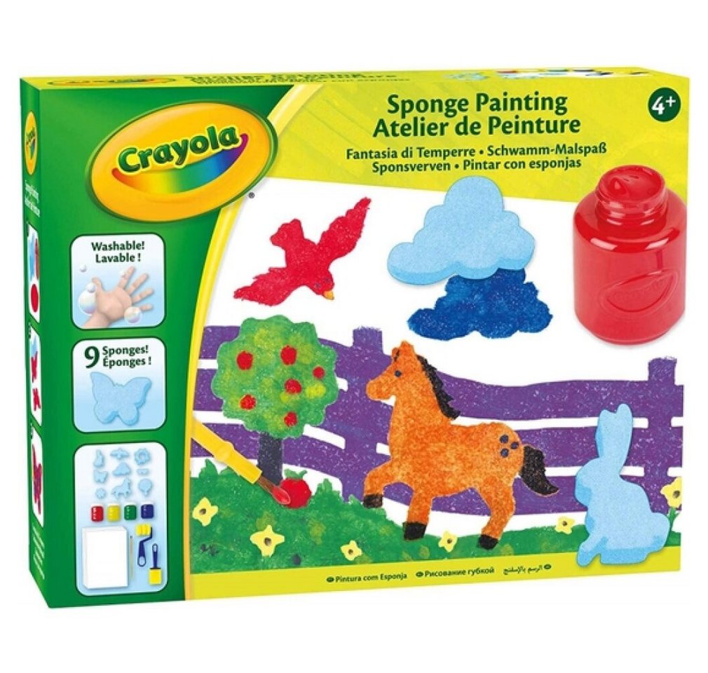 Crayola® Pinsel Crayola Craft Set Malen mit Schwamm von Crayola®