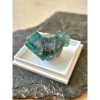 Traumhafter Smaragd Fluorit, Fluorit Stufe Emerald Fluorite Eastgate Weredale Durham England von CrazyStonesShop