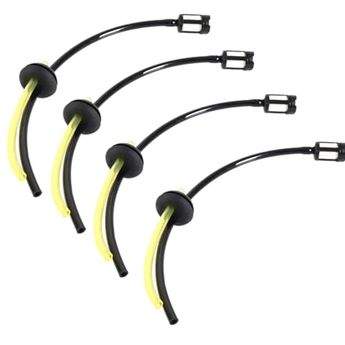 Crazyview 4 Stück Universal Benzinfilter Kit, Benzinschlauch Dichtung, Benzinfilter Kit, Benzinfilter Kit Benzinschlauch Dichtung für Motorsense Erdbohrer Heckenschere Freischneider von Crazyview