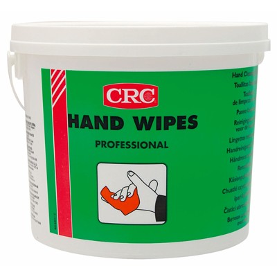 Handreinigungstücher Hand Wipes, hohe Schmutzlösekraft, 100 Stück Eimer von Crc