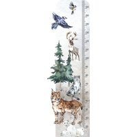Messlatte/An Die Wand Geklebt Für Kinder Tiere Bäume Luchs Messlatte/An Die Wand Geklebt Für Kinder Tiere Bäume Luchs von Cre8wall