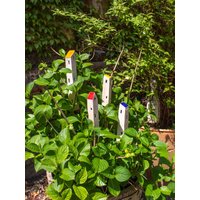 Keramik Häuser Set - 15 Bis 30 cm Höhe Gartendeko Dekoration Garten von CreAktivKERAMIK