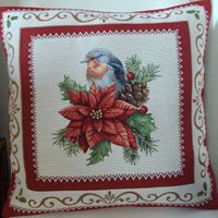 Jacquard Gobelin Kissenbezug Mit Weihnachtsdekor, 45 X cm. Trendige Innendekoration - Dekokissen Weihnachtsgeschenk Geburtstag Jacquard Gobelin Kissenbezug Mit Weihnachtsdekor, 45 X cm. Trendige Innendekoration - Dekokissen Weihnachtsgeschenk Geburtstag von CreAlineFrance