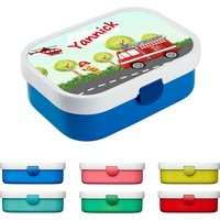 Brotdose Kinder Personalisiert Motiv Feuerwehr Lunchbox, Brotbox Türkis Brotdose Kinder Personalisiert Motiv Feuerwehr Lunchbox, Brotbox Türkis von CreaDesign