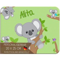 Frühstücksbrett Schneidebrett Brettchen Kunststoff Kinder Mit Namen Koala Junge Frühstücksbrett Schneidebrett Brettchen Kunststoff Kinder Mit Namen Koala Junge von CreaDesign
