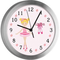Kinderzimmer Funkuhr Ballerina von CreaDesign